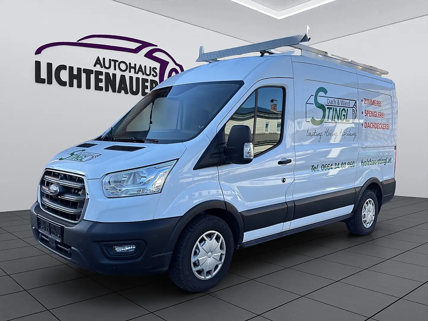 Ford Transit Transit Kasten 2,0 EcoBlue L2H2 Weiß - 1