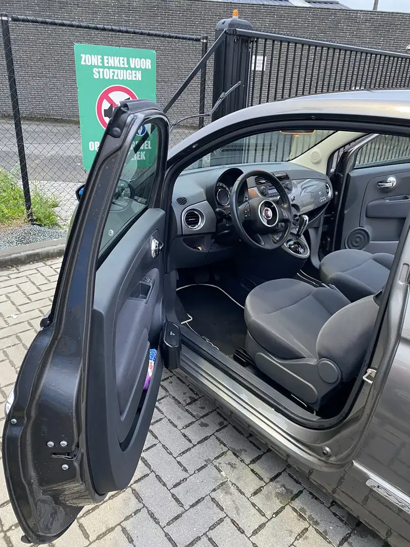 Fiat 500 0.9 TwinAir Dualogic Start&Stopp Lounge Zilver - 2