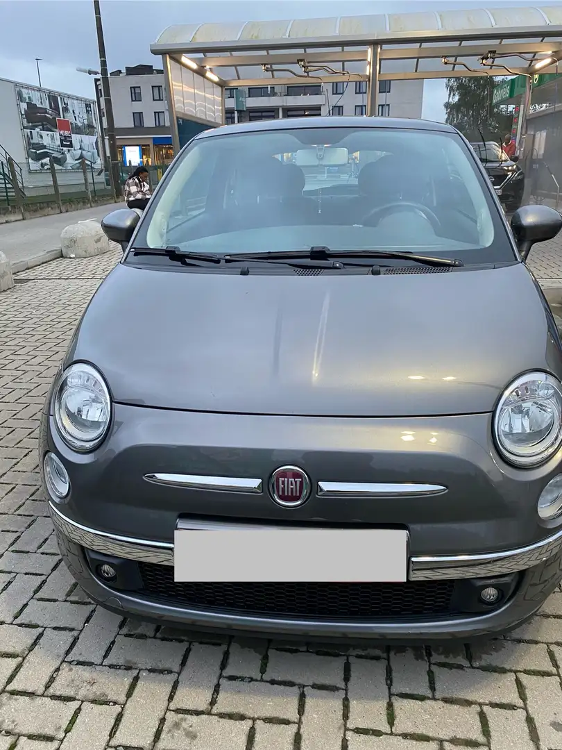 Fiat 500 0.9 TwinAir Dualogic Start&Stopp Lounge Zilver - 1