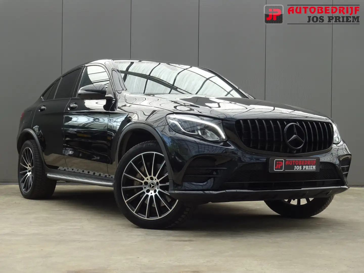 Mercedes-Benz GLC 350 Coupé 350e 4MATIC Premium * GOED ONDERH. !! Zwart - 2