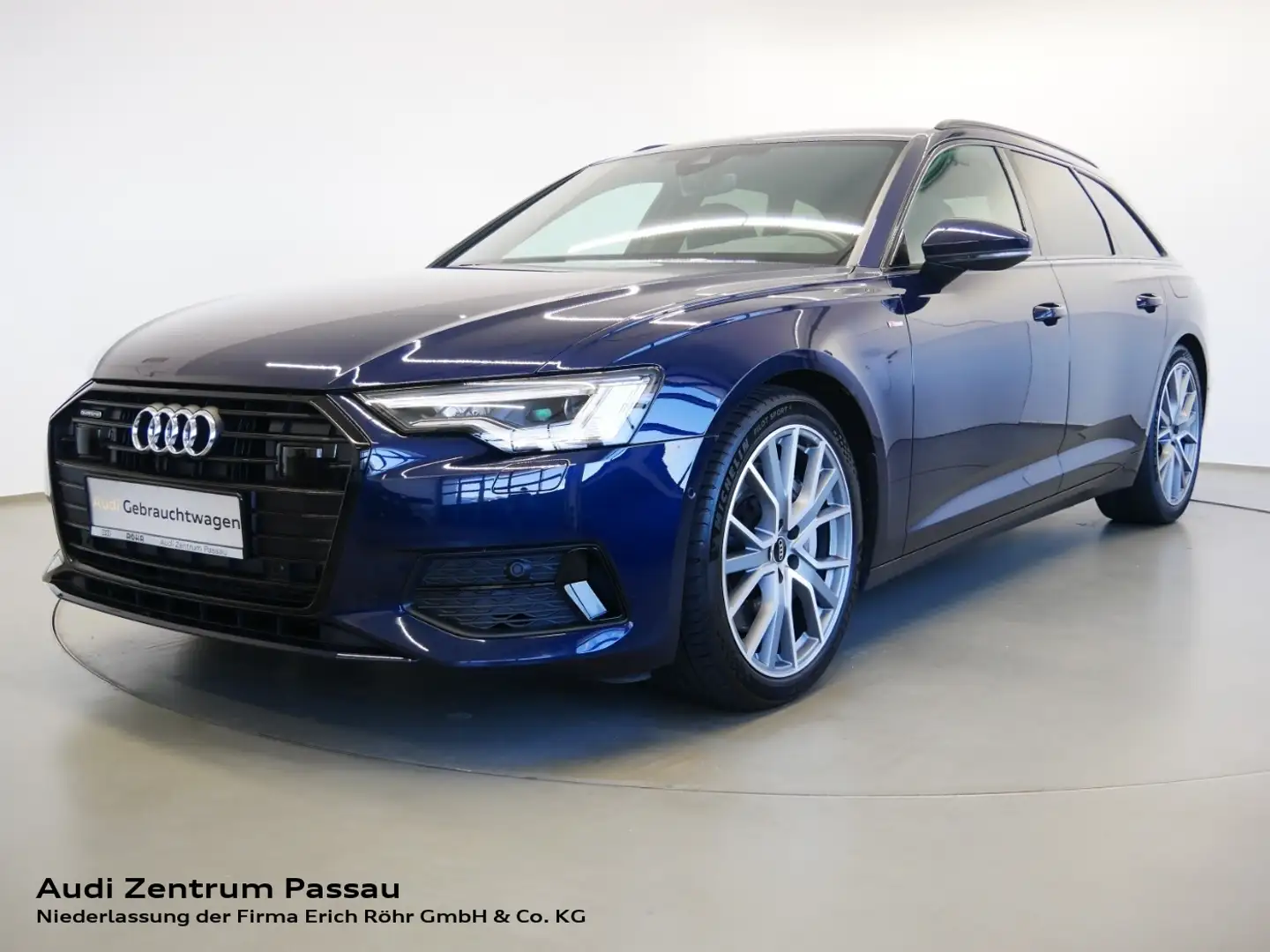 Audi A6 Avant 50 TFSI e quattro S line S tro. MATRIX virt. Bleu - 1