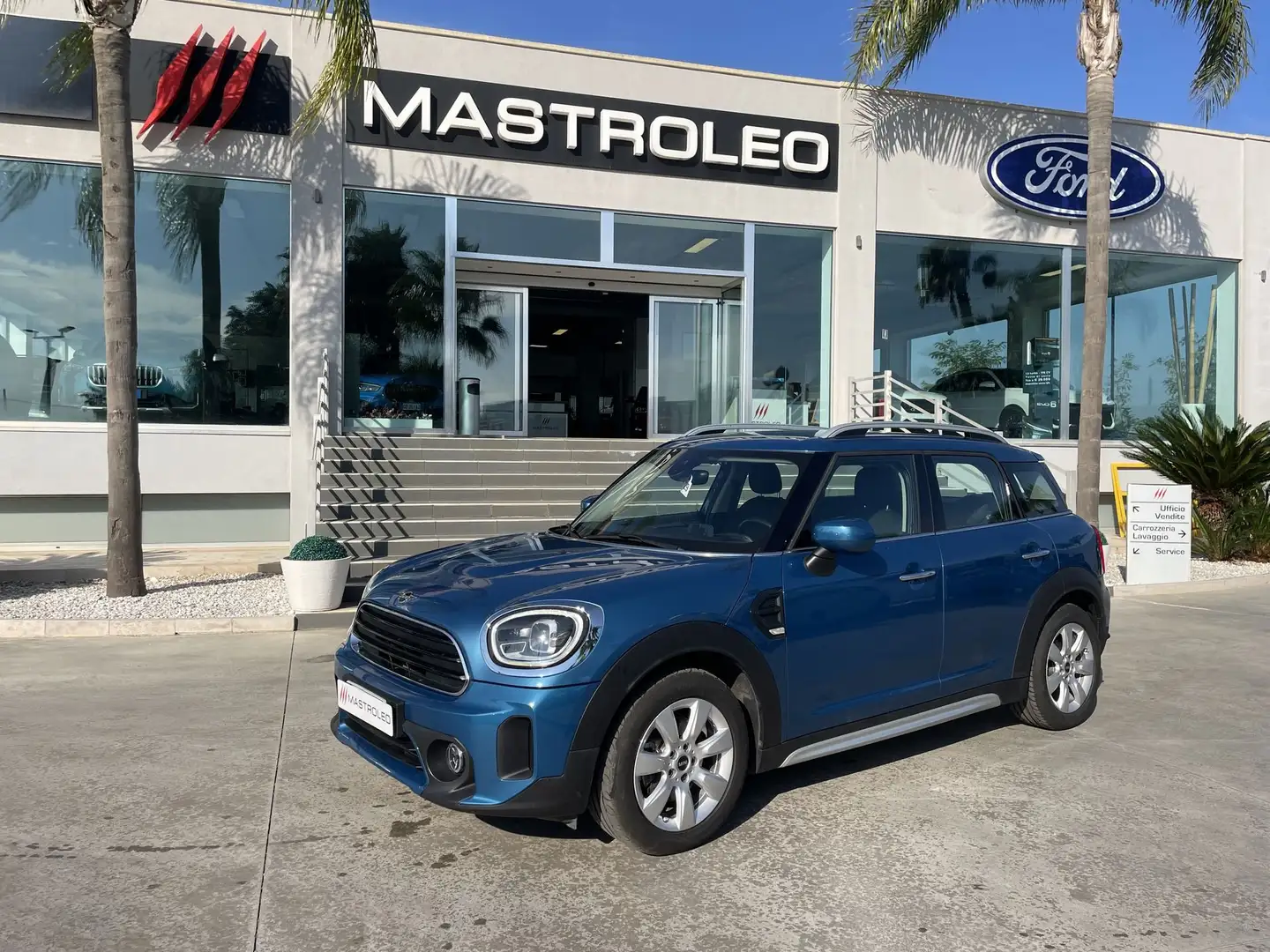 MINI Cooper D Countryman Mini Countryman 2.0 Cooper D Business auto,Km Cer Blu/Azzurro - 2