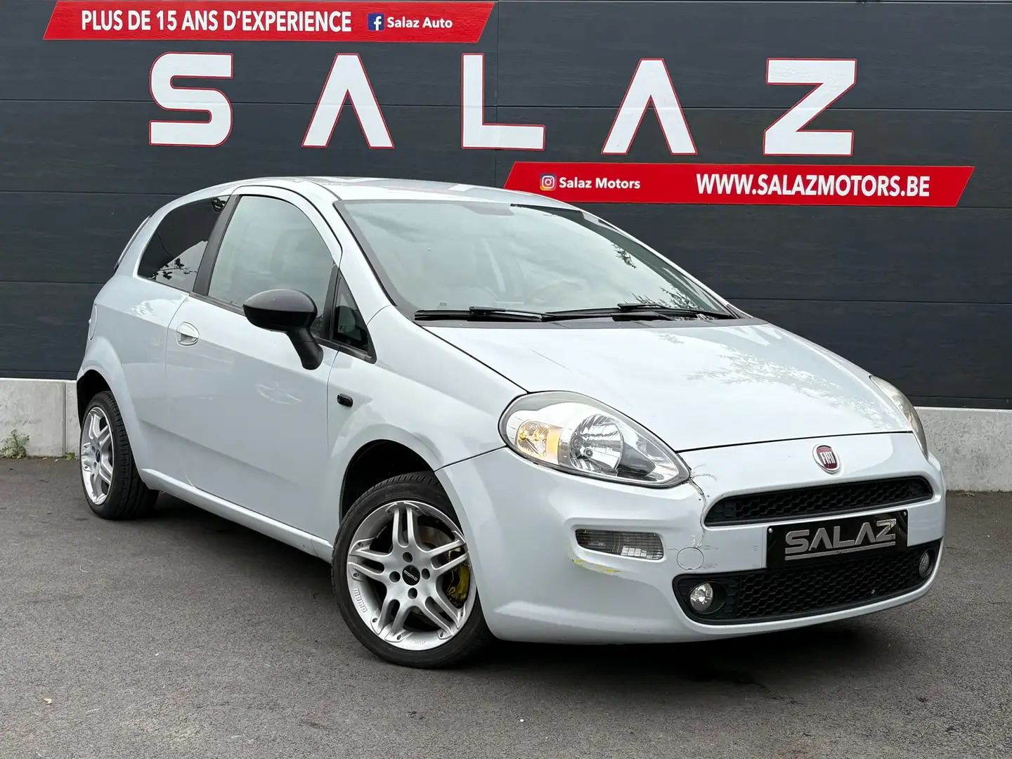 Fiat Punto Punto 1.3 MultiJet Lounge/MARCHAND/EXPORT/ Zilver - 1
