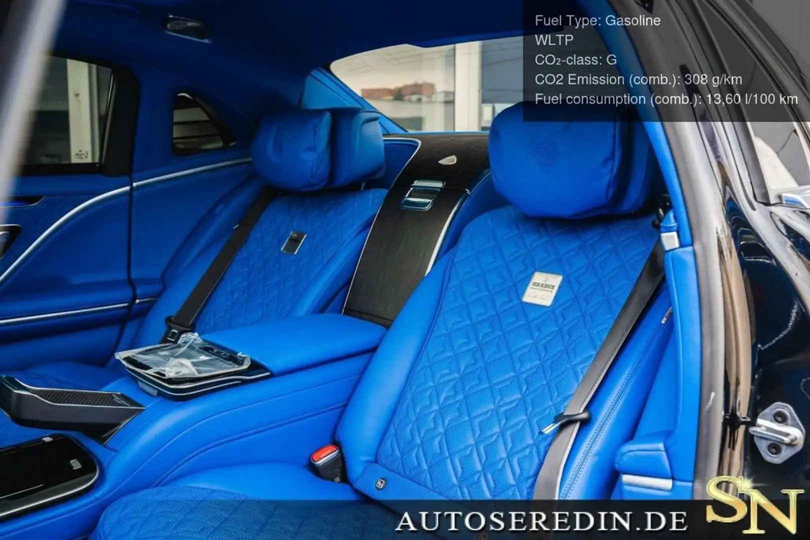 Maybach Sonstige MAYBACH BRABUS PROD21 BLUE MASTERPIECE INTERIOR Schwarz - 1