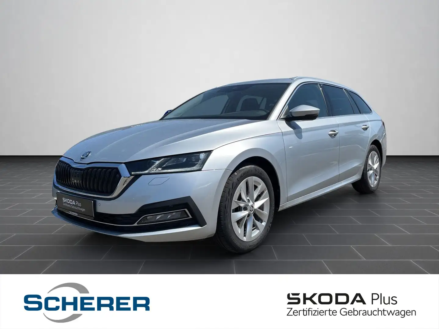 Skoda Octavia Combi Style 1.5 TSI MATRIX-LED NAVI RFK Silber - 1