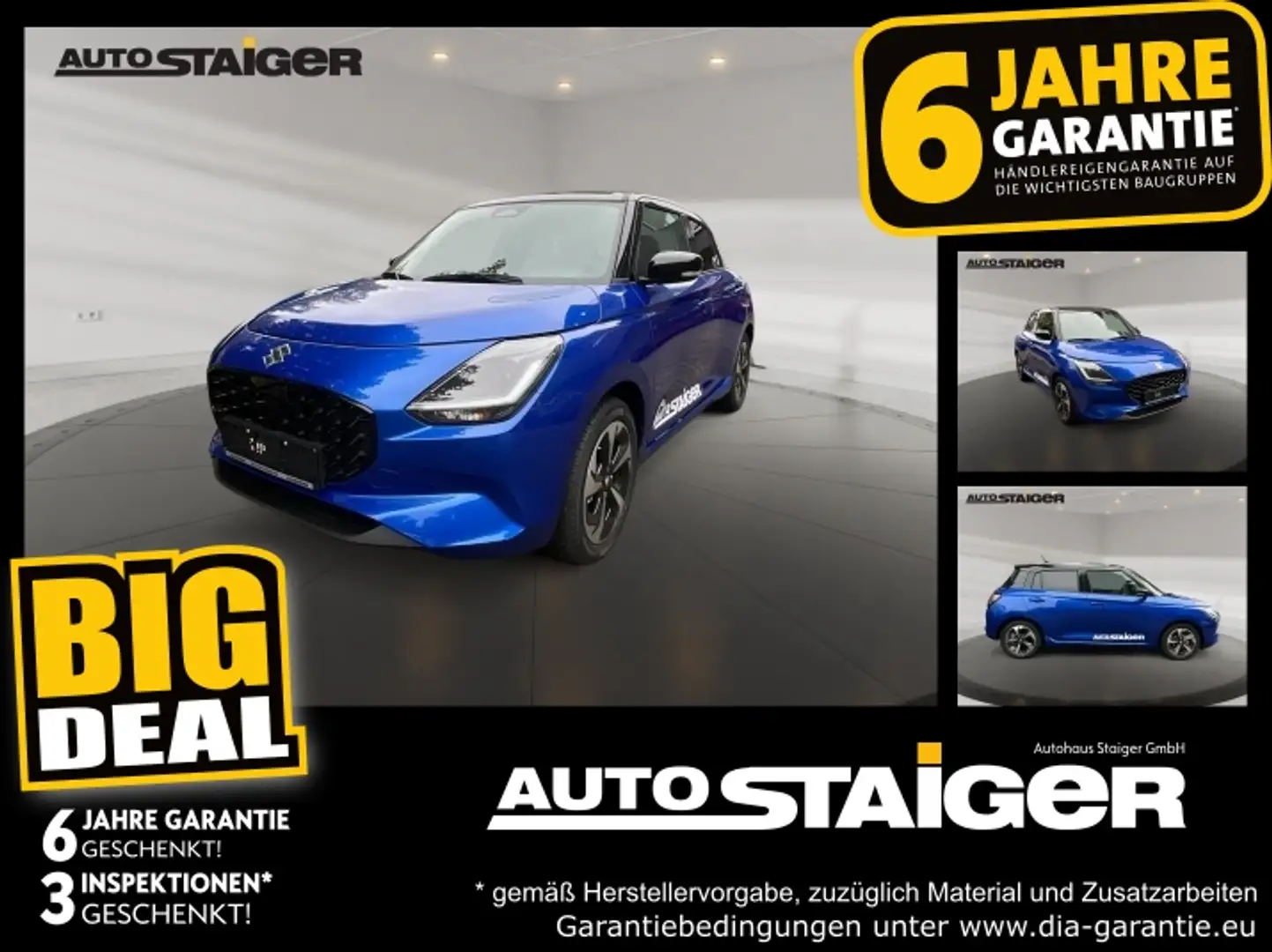 Suzuki Swift 1.2  Comfort+ BIG DEAL !! ACC+LED+Navi+LM Blau - 1