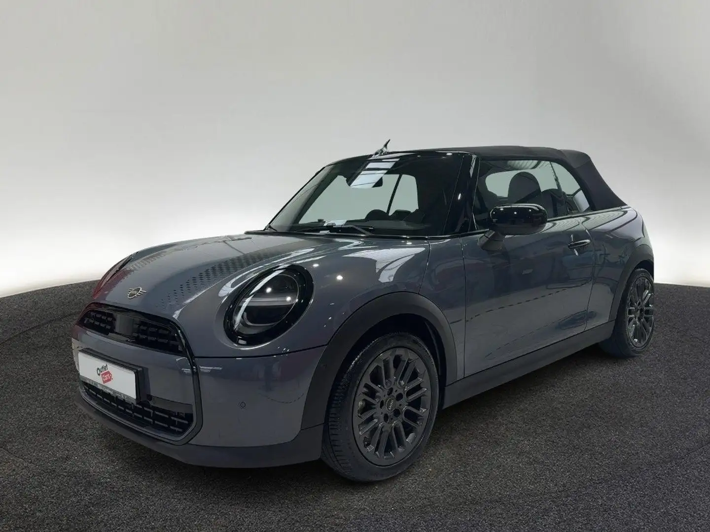 MINI Cooper Cabrio C Classic Trim LED NAV KAM PDC SHZ Grijs - 1