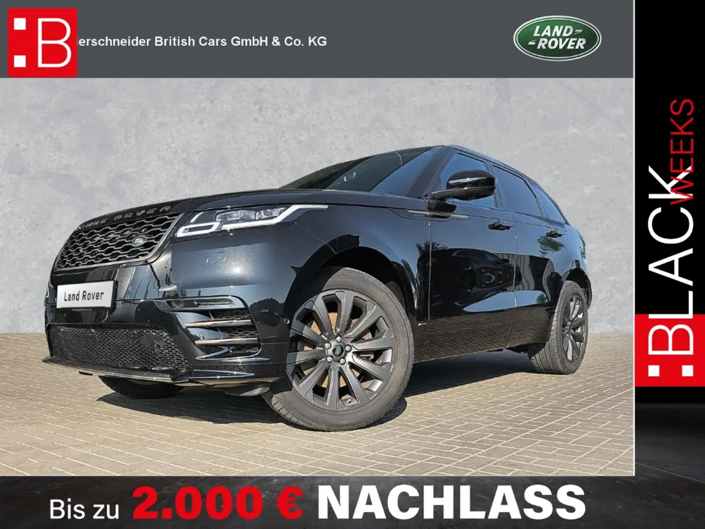 Land Rover Range Rover Velar D300 R-Dynamic SE Schwarz - 1