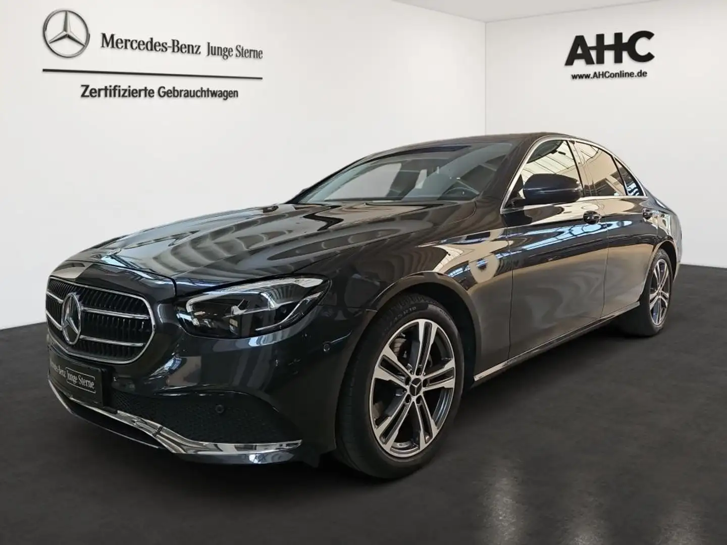 Mercedes-Benz E 200 Avantg. Navi LED SHZ Schiebedach KAM DAB Gris - 1