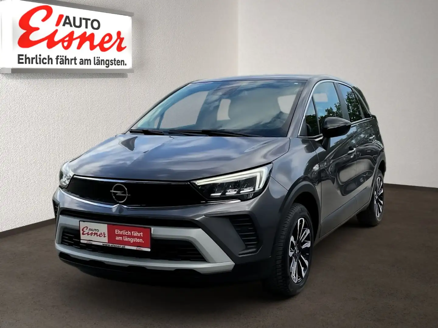 Opel Crossland 1.2 Turbo Elegance 2xKlima AUT KlimaA Grau - 2