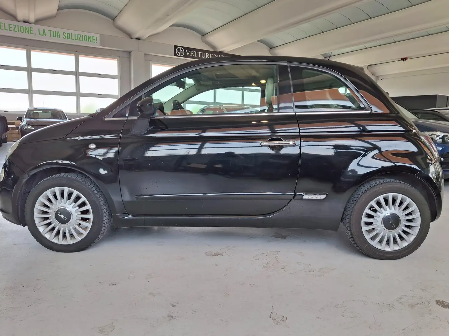 Fiat 500 500 1.2 Lounge 69cv Nero - 2