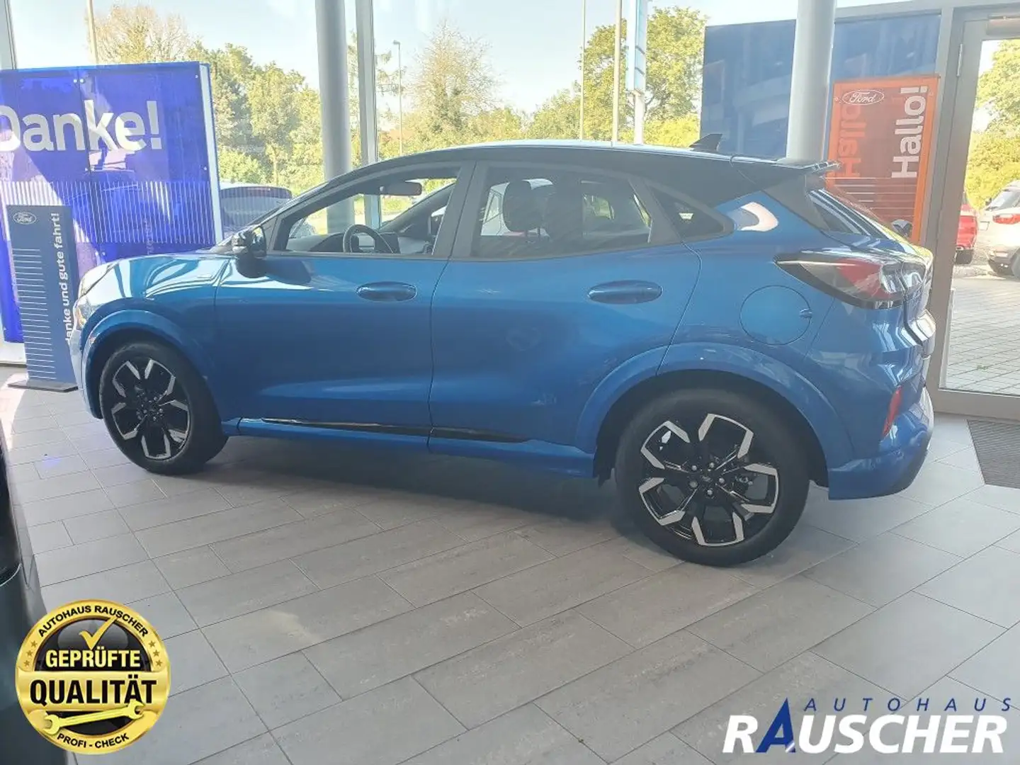 Ford Puma 1.0 EcoBoost Hybrid ST-LINE X Blau - 2