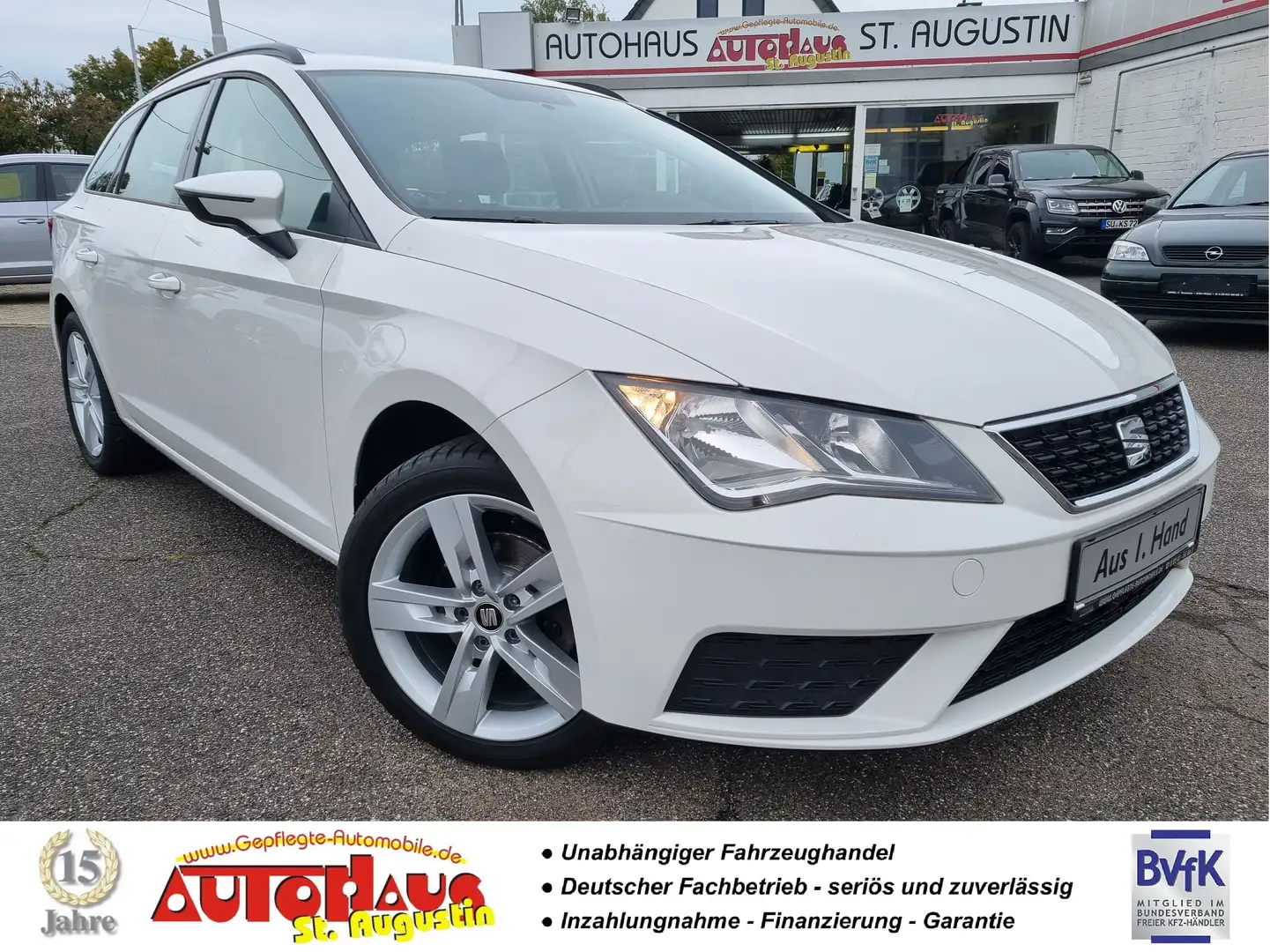 SEAT Leon Reference ST - 1. Hand - Inspektion neu Weiß - 1