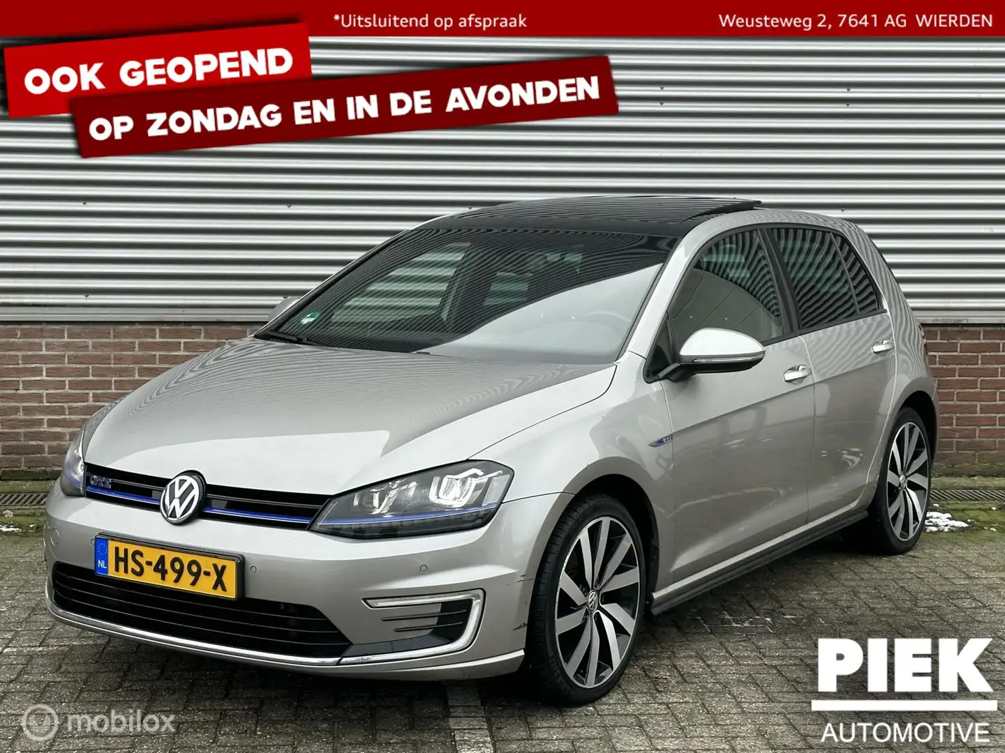 Volkswagen Golf GTE 1.4 TSI PANORAMADAK, CARPLAY Grijs - 1