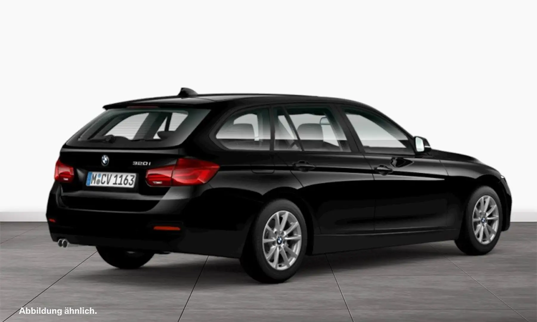 BMW 320 i Touring*PDC*SITZ.HZG.* Schwarz - 2