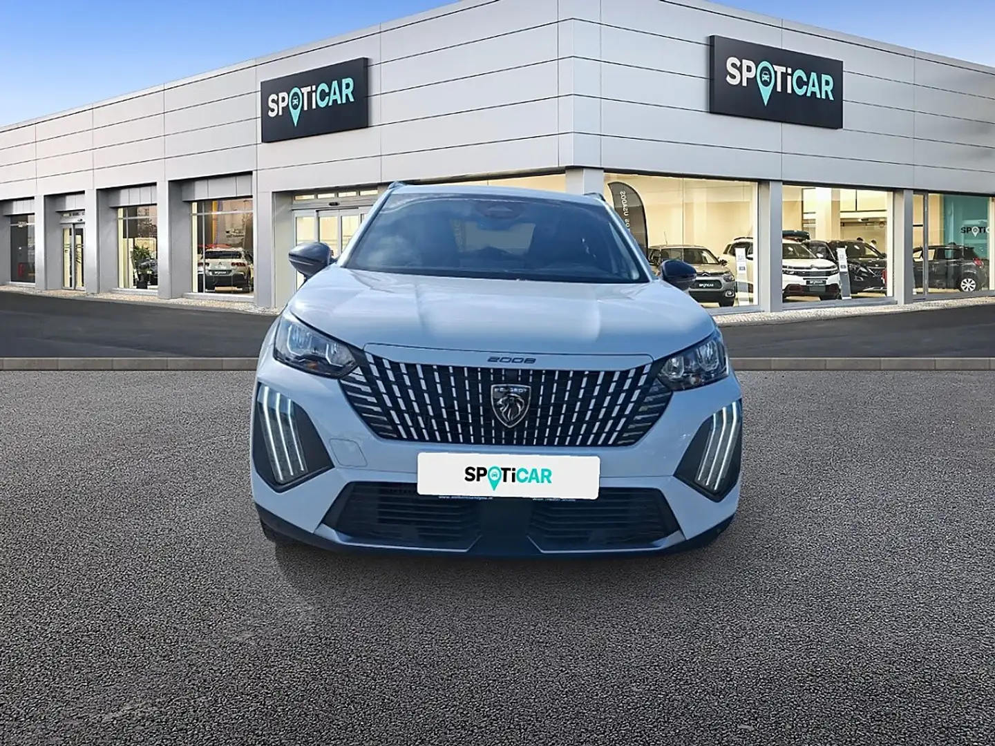 Peugeot 2008 Hybrid 145 e-DCS6 Allure Weiß - 2