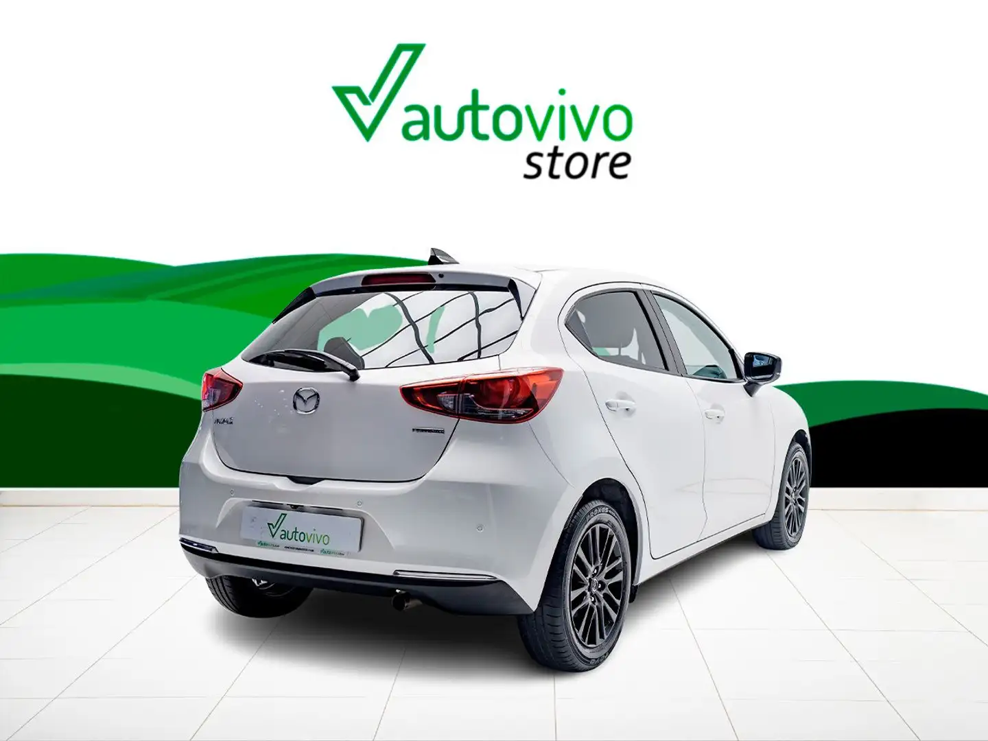 Mazda 2 HOMURA 1.5 E-SKYACTIV-G 90 CV 5P Blanco - 2