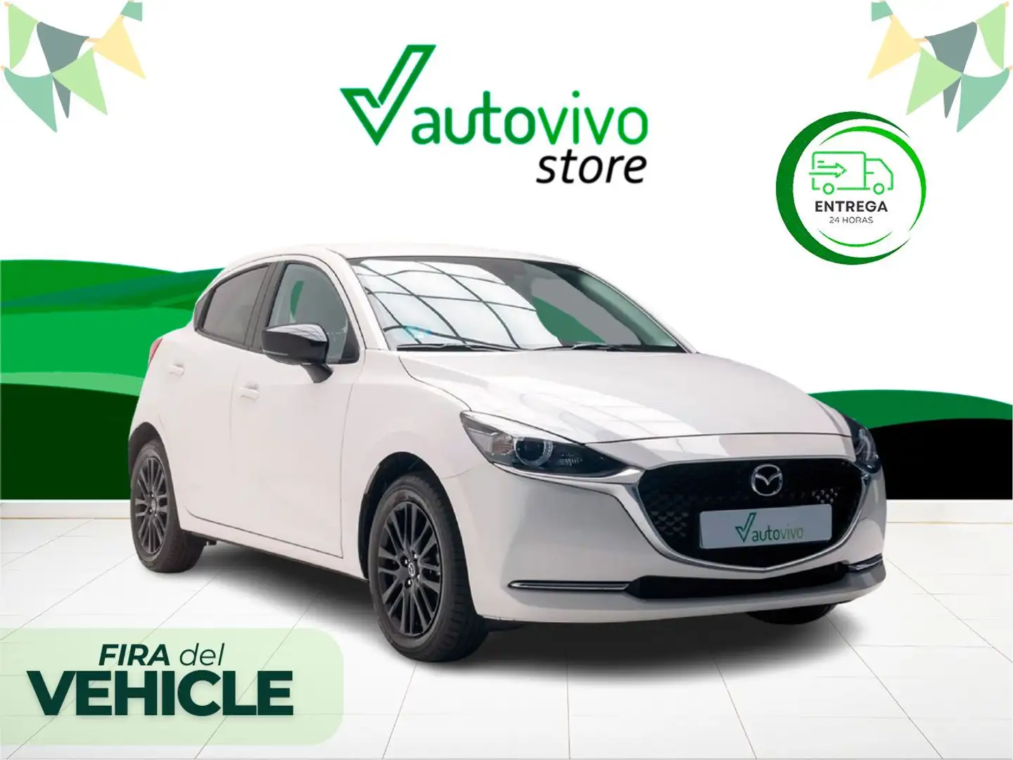 Mazda 2 HOMURA 1.5 E-SKYACTIV-G 90 CV 5P Blanco - 1