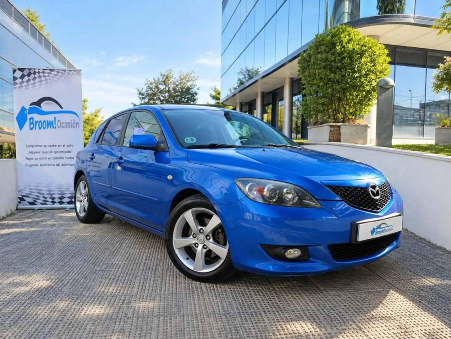 Mazda 3 1.6VVT Active + Azul - 1