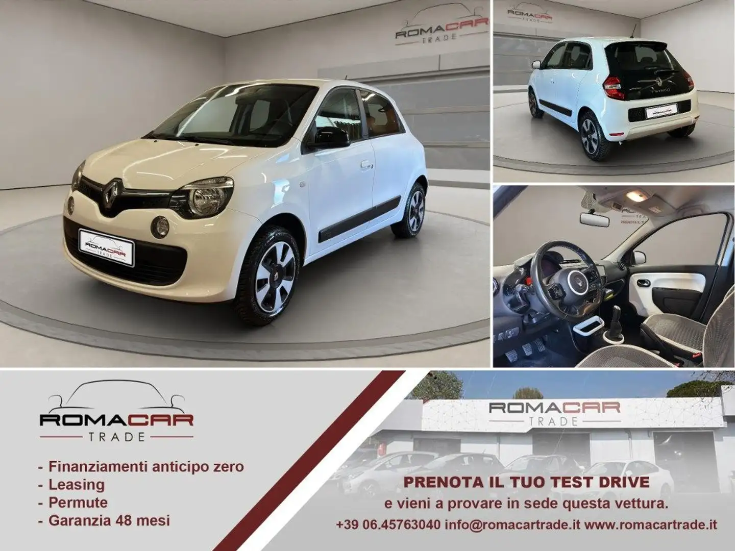 Renault Twingo SCe EDC INTENS Bianco - 1