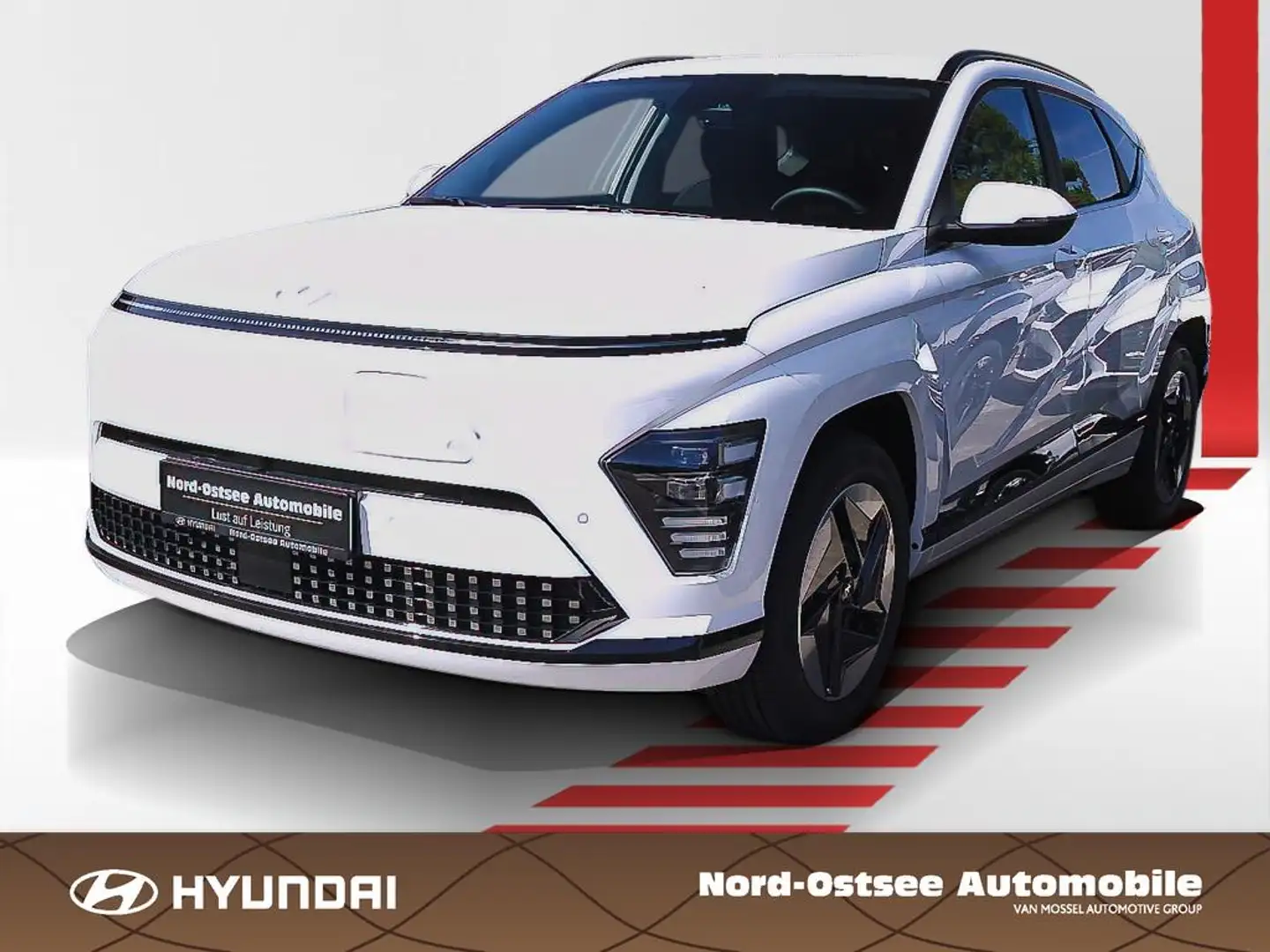 Hyundai KONA SX2 EV Trend V2L-Paket el. Heckklappe Blanc - 1