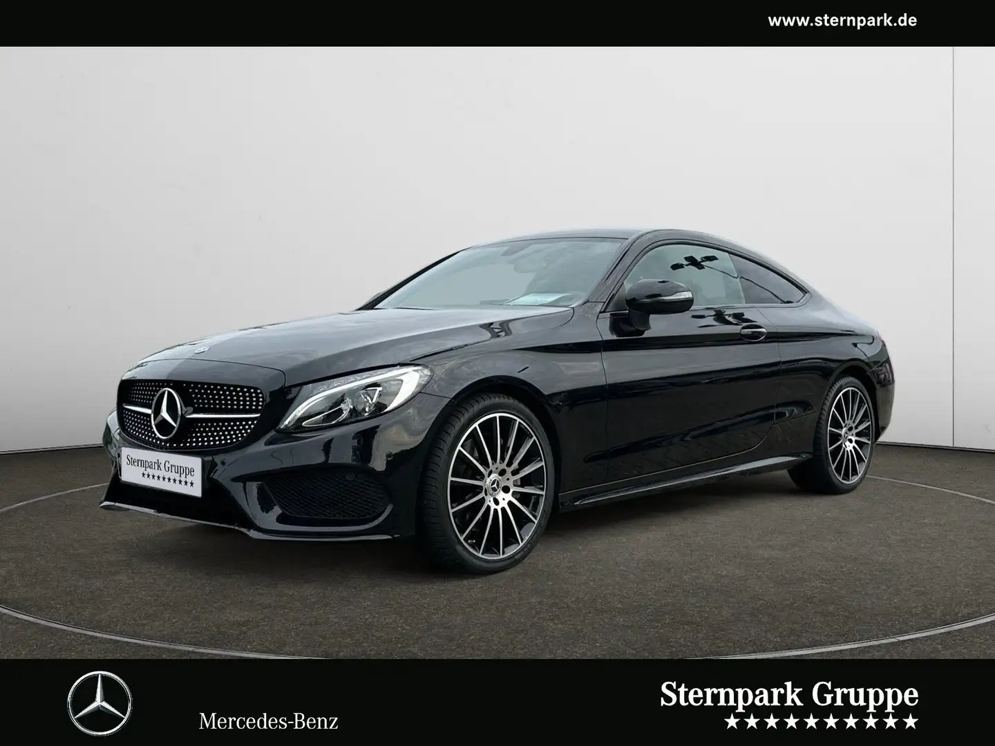 Mercedes-Benz C 300 C 300 AMG Line Coupé PANO*NIGHT*AMBIENTE*LED*PTS Schwarz - 1