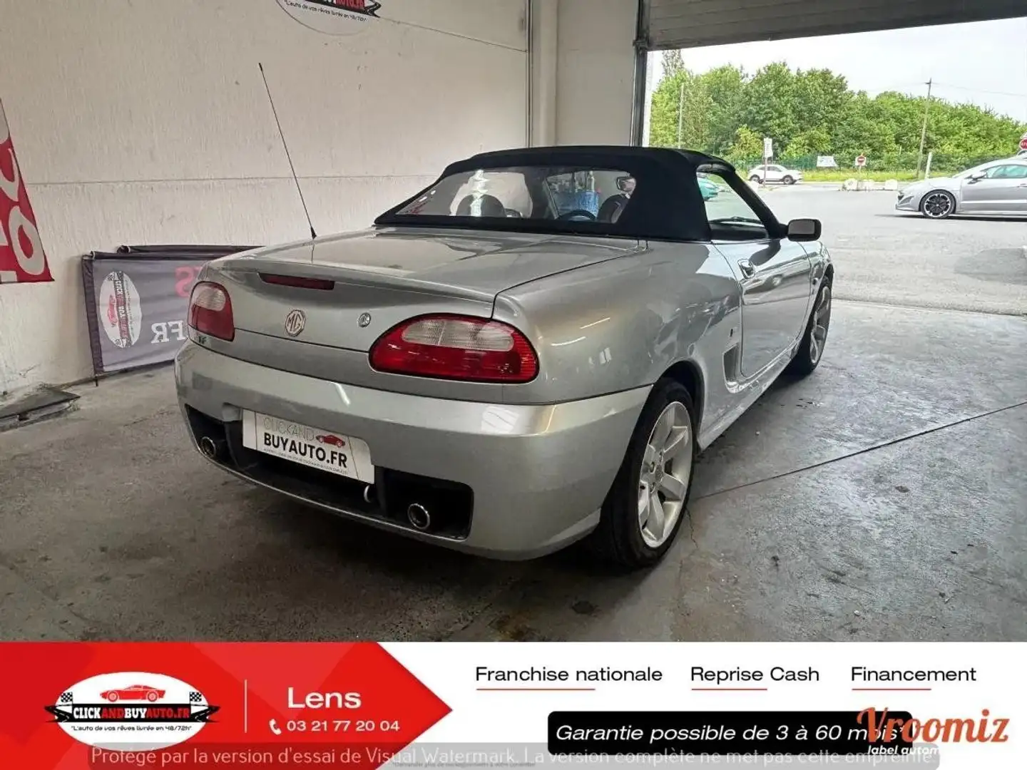 MG TF 1.8 135 CH / CONDUITE A GAUCHE / CLIM / JANTES ALU / CAPOTE MANUELLE / EXCELLENT ETAT Grau - 2