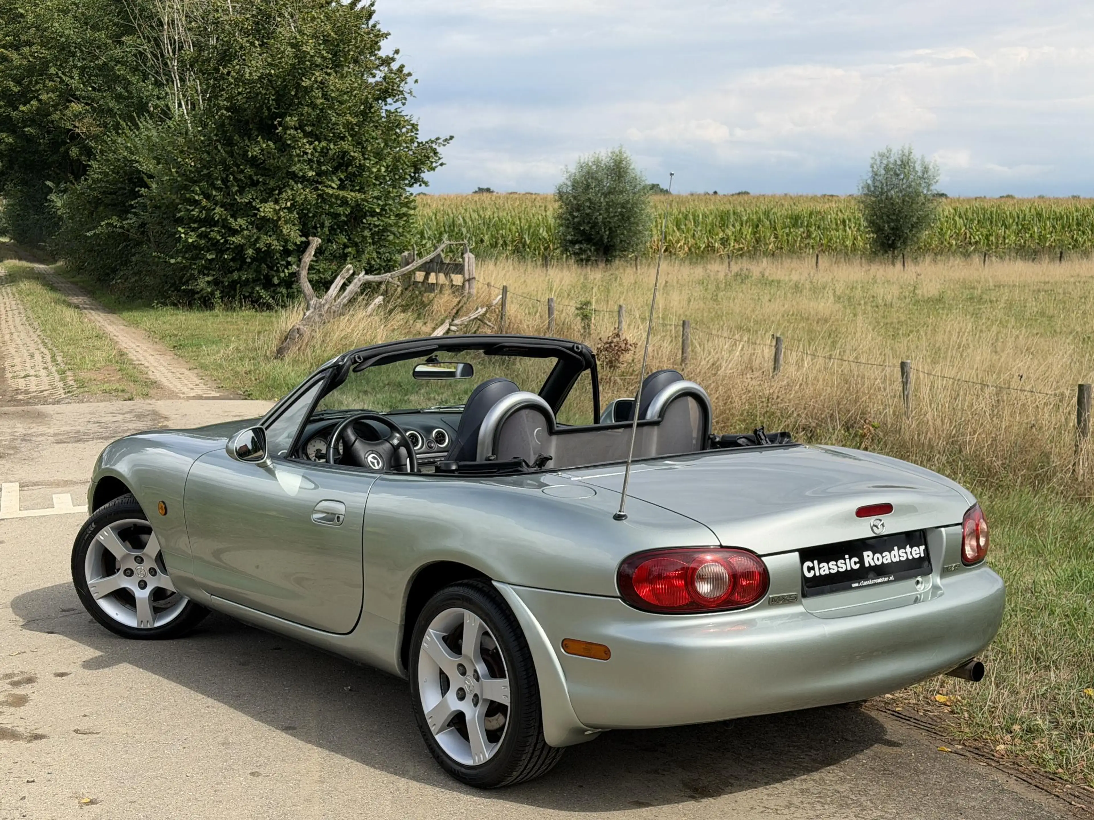 Mazda MX-5 NBFL 1.6i 110PK SILVER BLUES, AIRCO, LEDER — photo 3