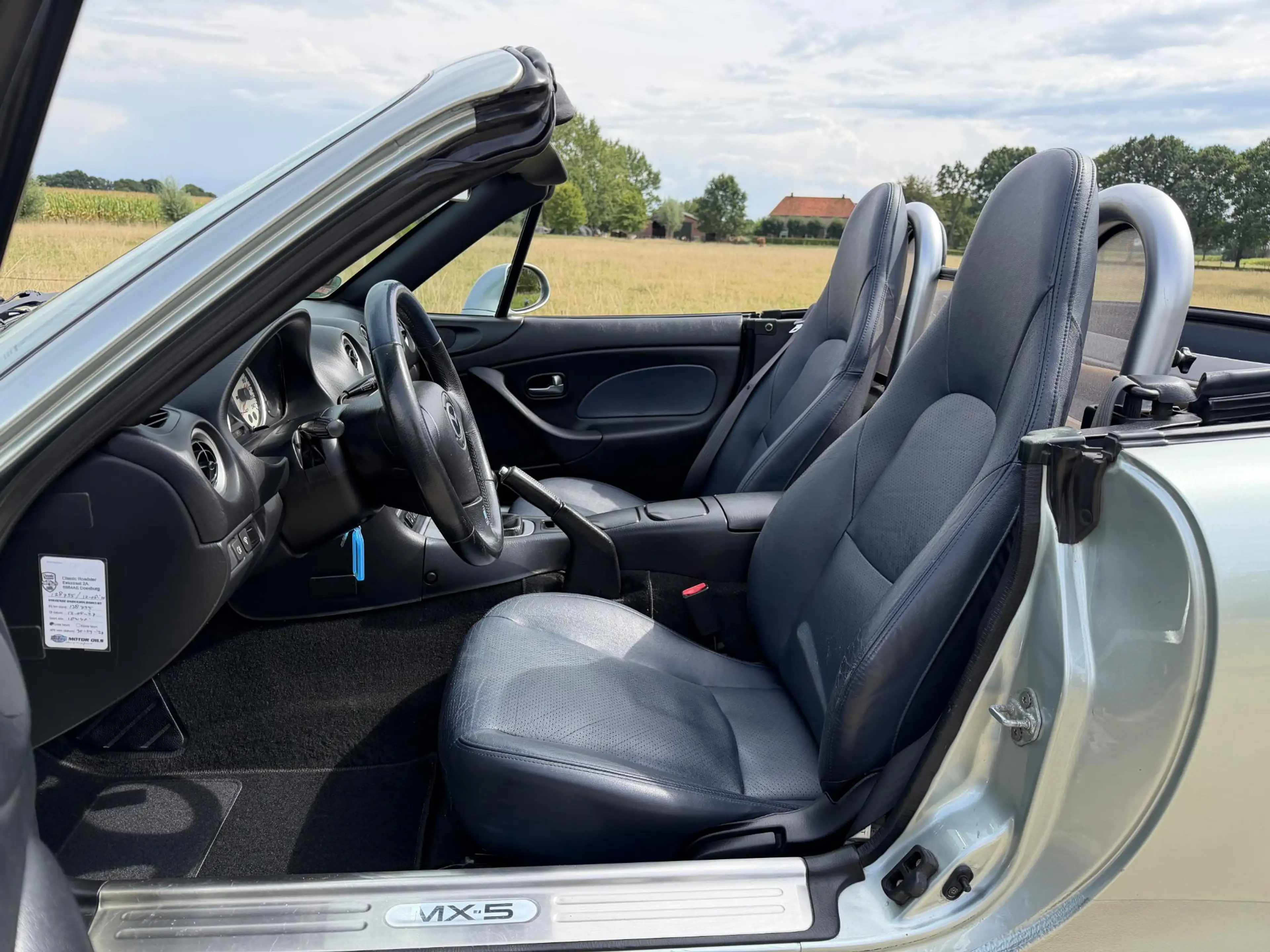 Mazda MX-5 NBFL 1.6i 110PK SILVER BLUES, AIRCO, LEDER — photo 11