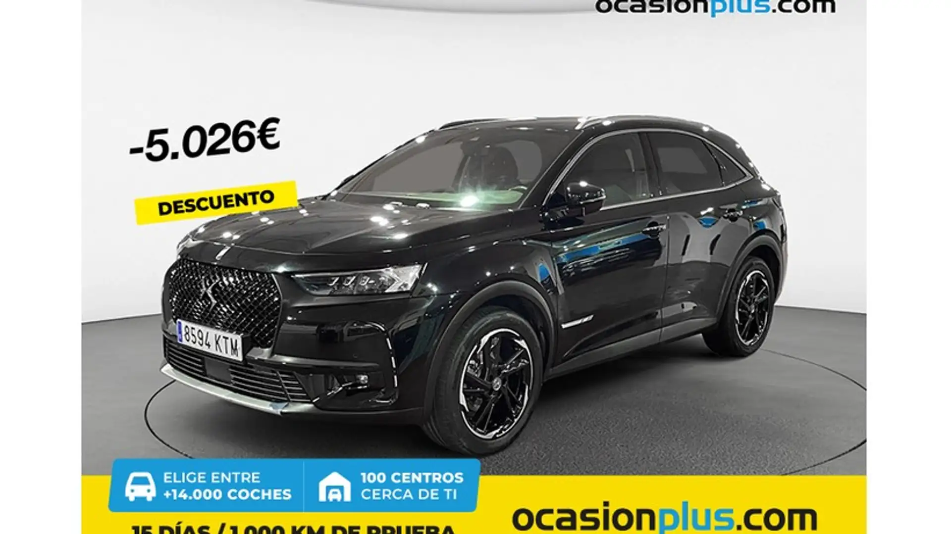 DS Automobiles DS 7 Crossback 1.2 PT. Performance Line 130 Negro - 1