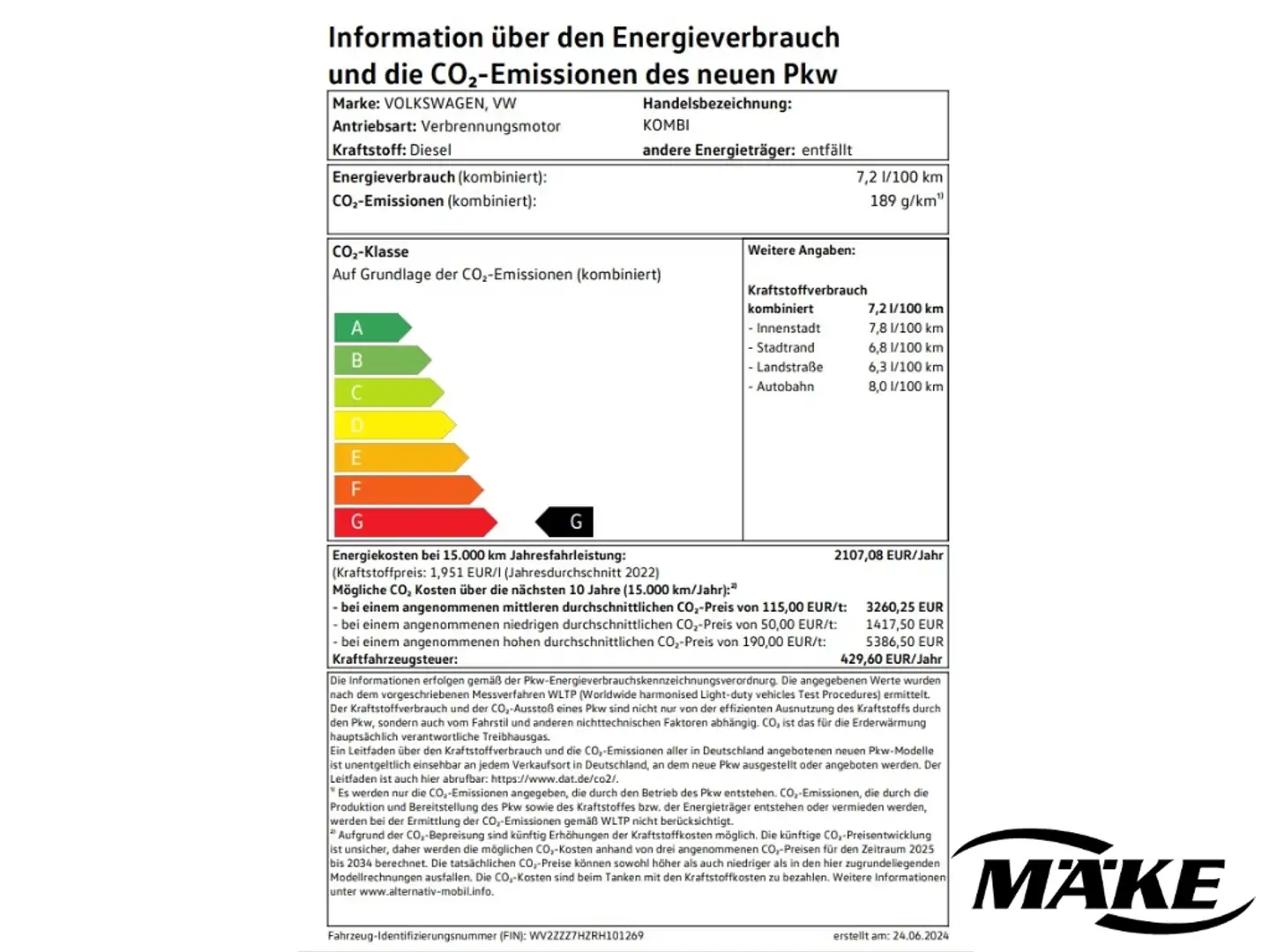 Volkswagen T6.1 Kombi 2.0 TDI LR 9-Si. RFK KLIMA GRA APP Alb - 2
