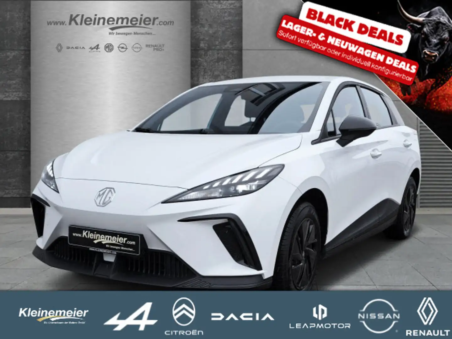 MG MG4 EV 51kWh STD *CCS, EPH,...*BlackDeal Blanc - 1