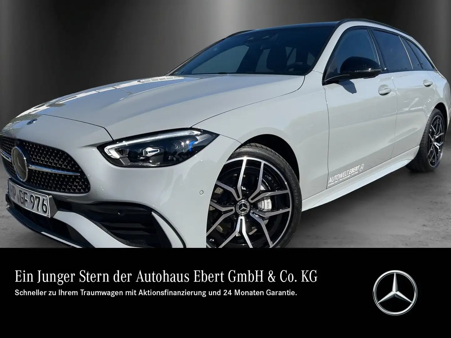 Mercedes-Benz C 300 d T AMG Hinterachslenk AHK HeadUp DIGLIGHT Gris - 1