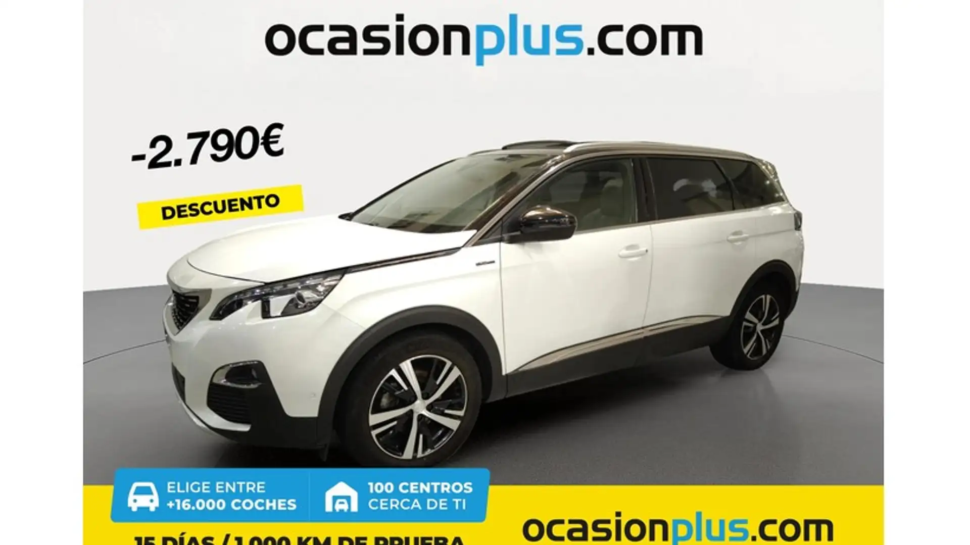 Peugeot 5008 1.6 BlueHDi Style 7 pl. 120 Blanc - 1