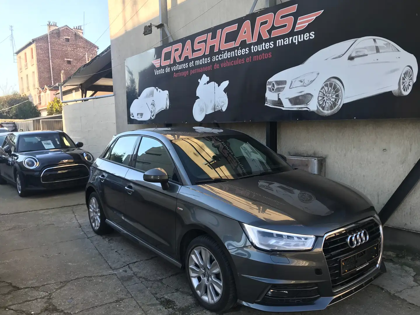 Audi A1 AUDI A1 SPORTBACK 1.4 TFSI 125 Ch S-line 2018 Gris - 1