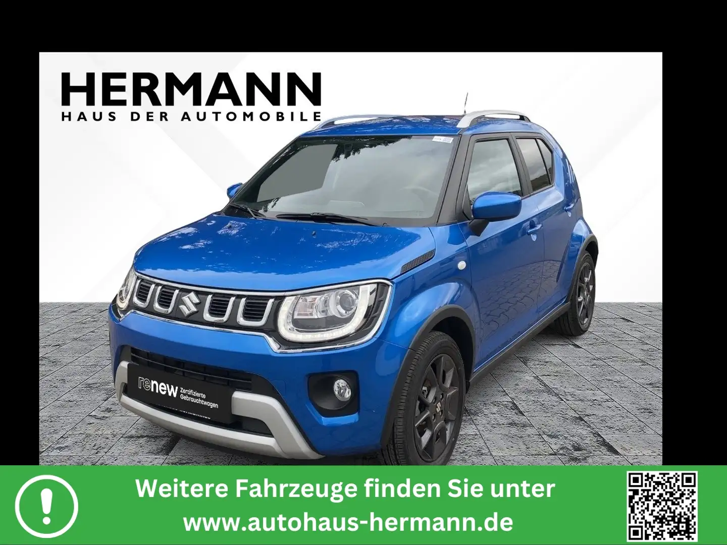 Suzuki Ignis 1.2 Basic Allrad*LED*Rückfahrkamera Blau - 1