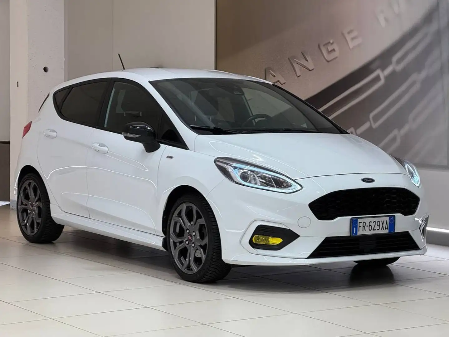 Ford Fiesta Fiesta 1.5 EcoBlue 5 porte ST-Line Blanc - 1