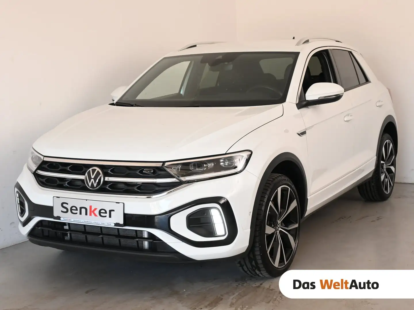 Volkswagen T-Roc R-Line TSI DSG Weiß - 1