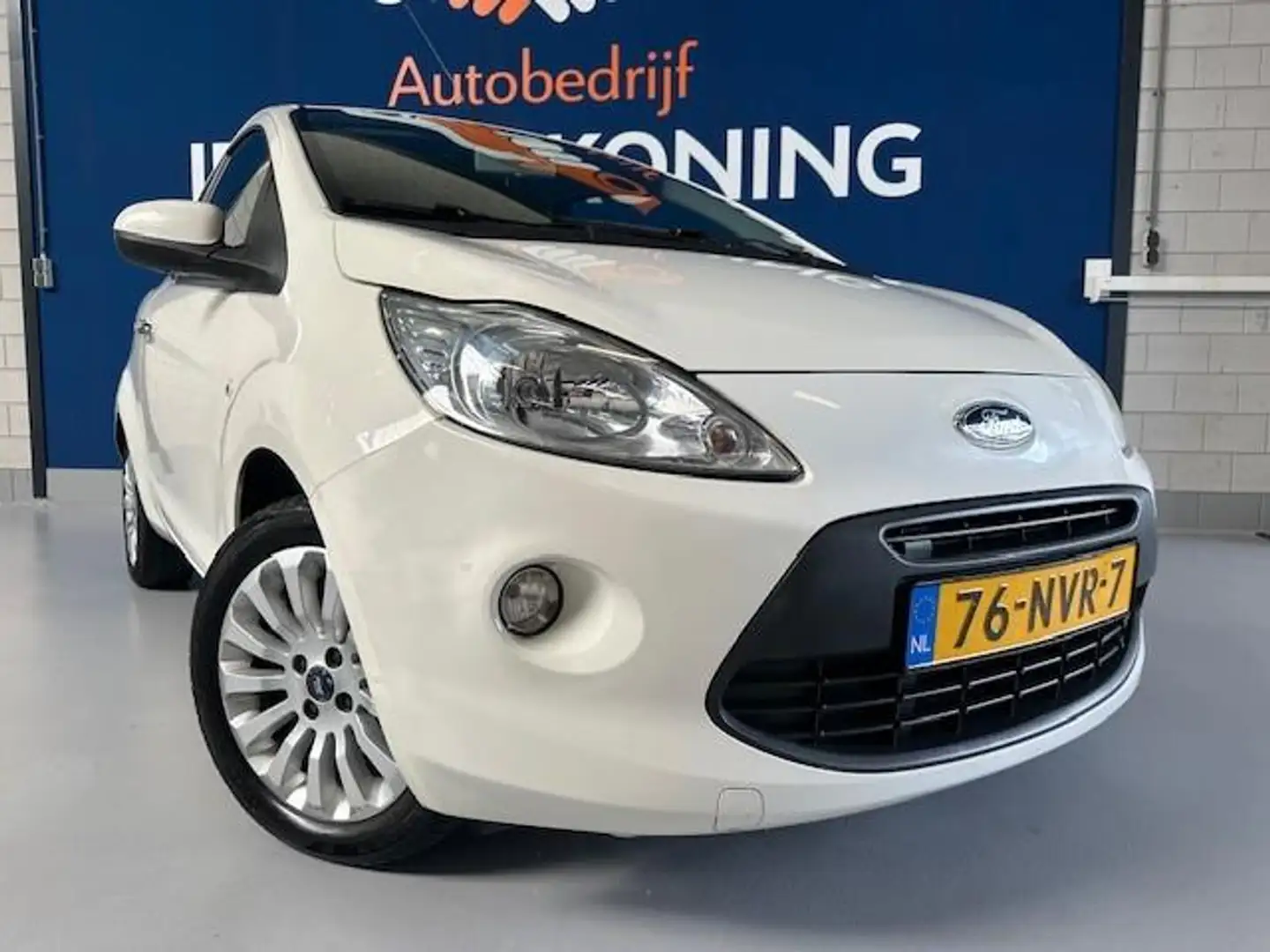 Ford Ka/Ka+ 1.2 Titanium X start/stop/bj.2010/parelmoer/airco/ Wit - 2