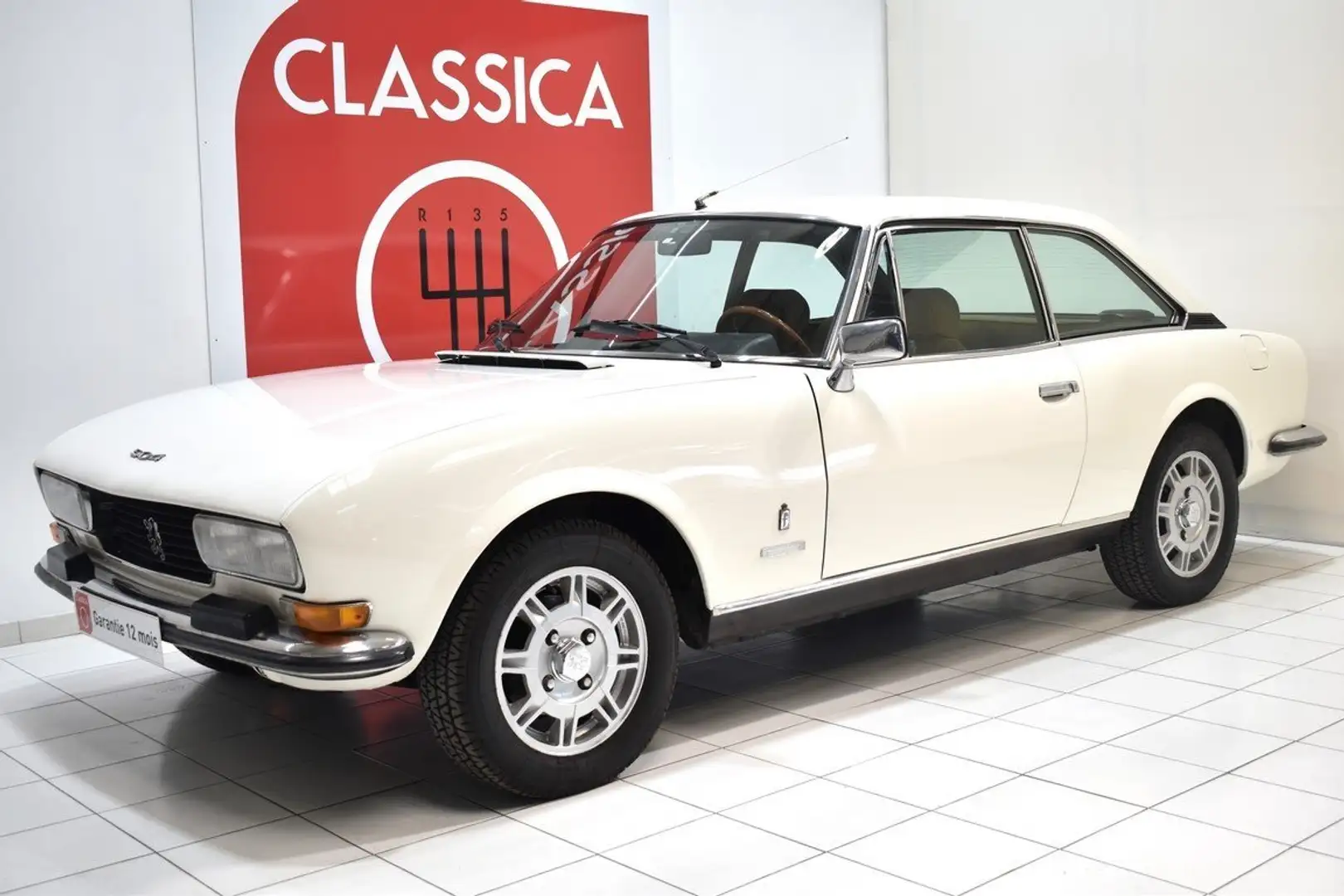 Peugeot 504 Coupé V6 Injection Blanc - 1