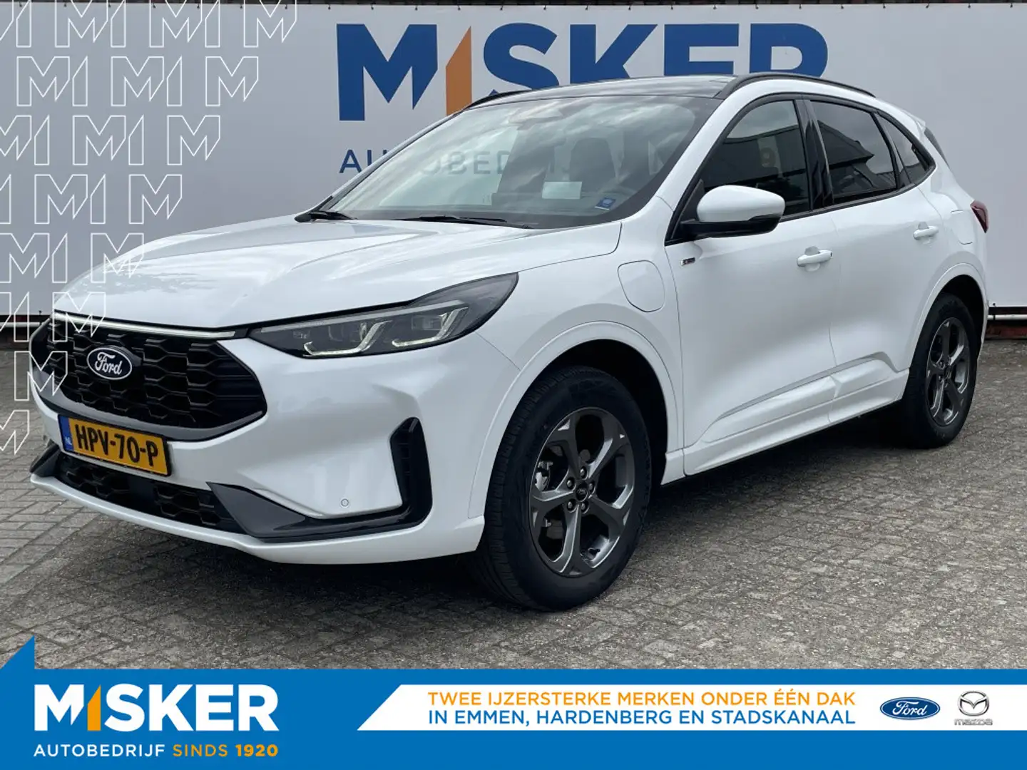 Ford Kuga 2.5 PHEV ST-Line 243PK TECHPACK! PANODAK! Blanc - 1