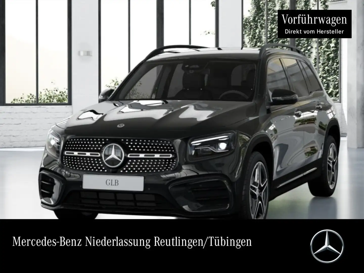 Mercedes-Benz GLB 200 AMG+NIGHT+360°+AHK+MULTIBEAM+19"+TOTW+7G Schwarz - 1