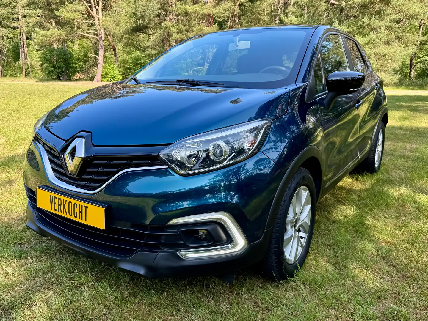 Renault Captur TCe Limited Verkocht! Blauw - 1