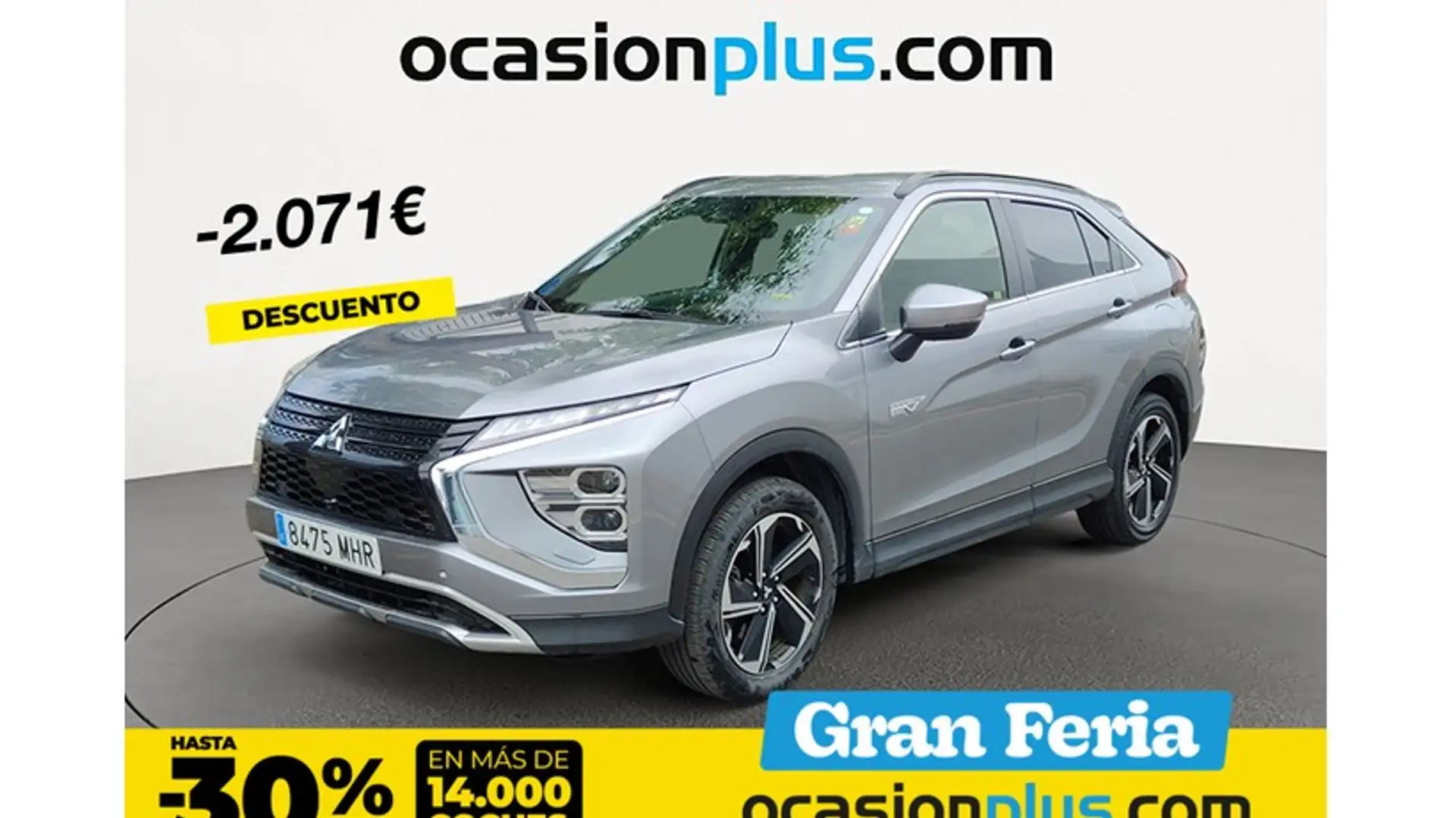 Mitsubishi Eclipse Cross PHEV Kaiteki 4WD Gris - 1