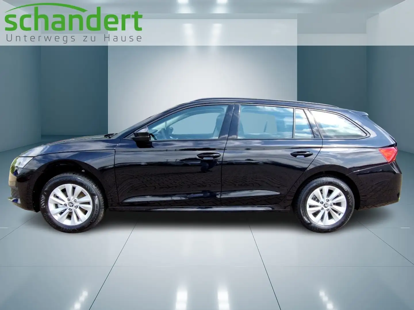 Skoda Octavia Combi 1.5 TSI Essence LED Klimaautomatik Schwarz - 2