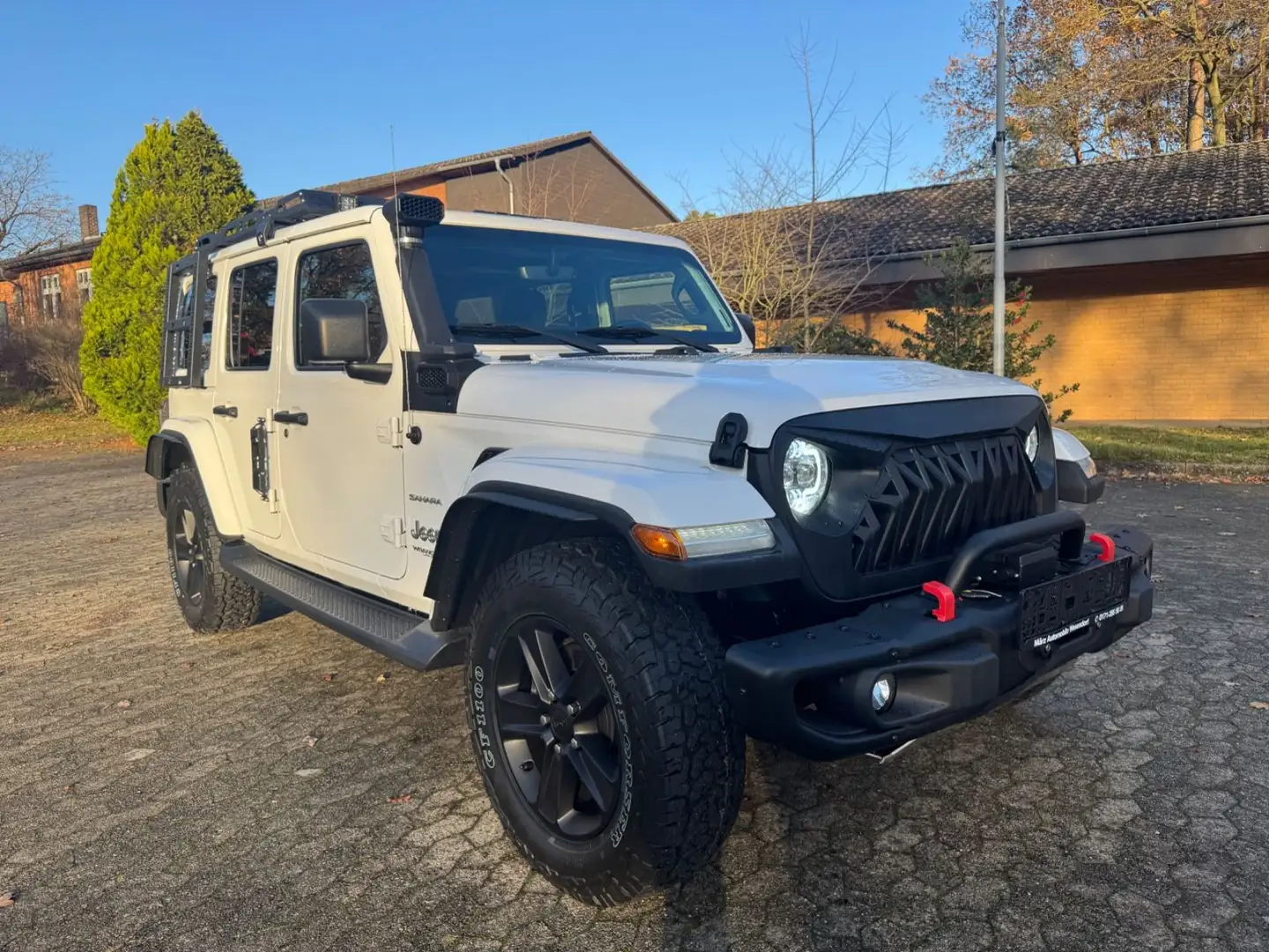 Jeep Wrangler Unlimited Sahara 3.6l 4X4 *Blickfang* Weiß - 2