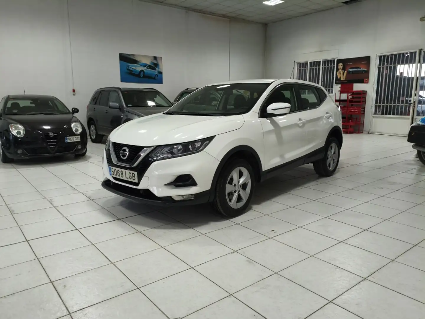 Nissan Qashqai 1.7dCI Acenta 4x4-I Blanco - 1
