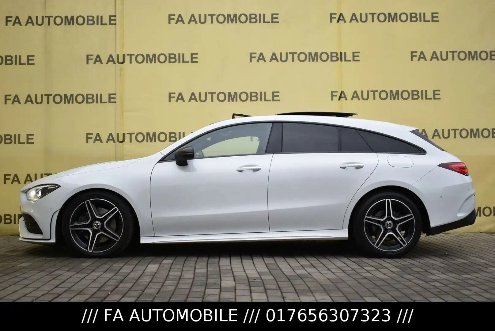 Mercedes-Benz CLA 220 d Shooting Brake/AMG/LEDER/PDC/SHZ/NAVI/ Blanc - 2