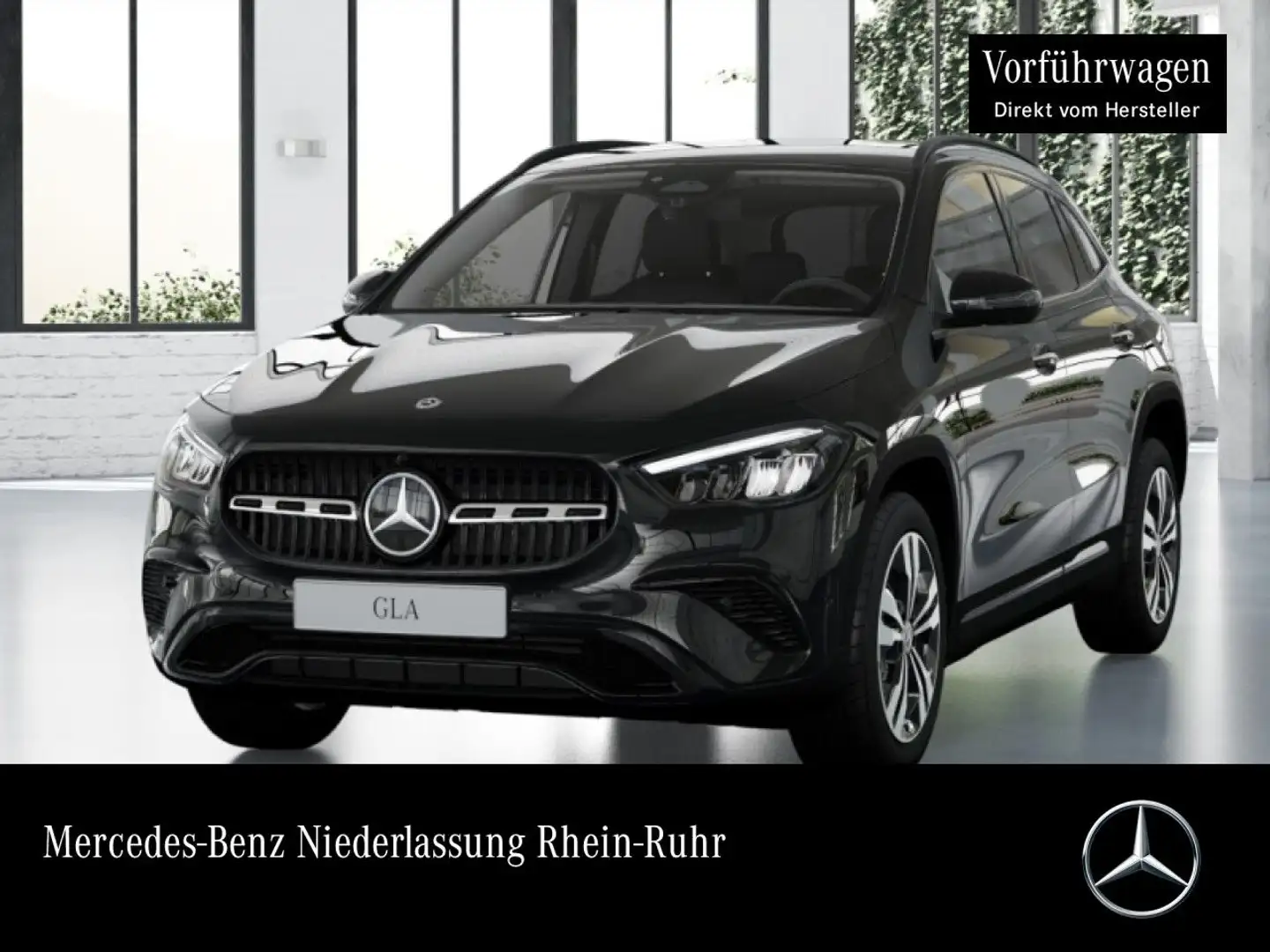 Mercedes-Benz GLA 200 PROGRESSIVE+NIGHT+360°+AHK+LED+TOTW+7G Schwarz - 1