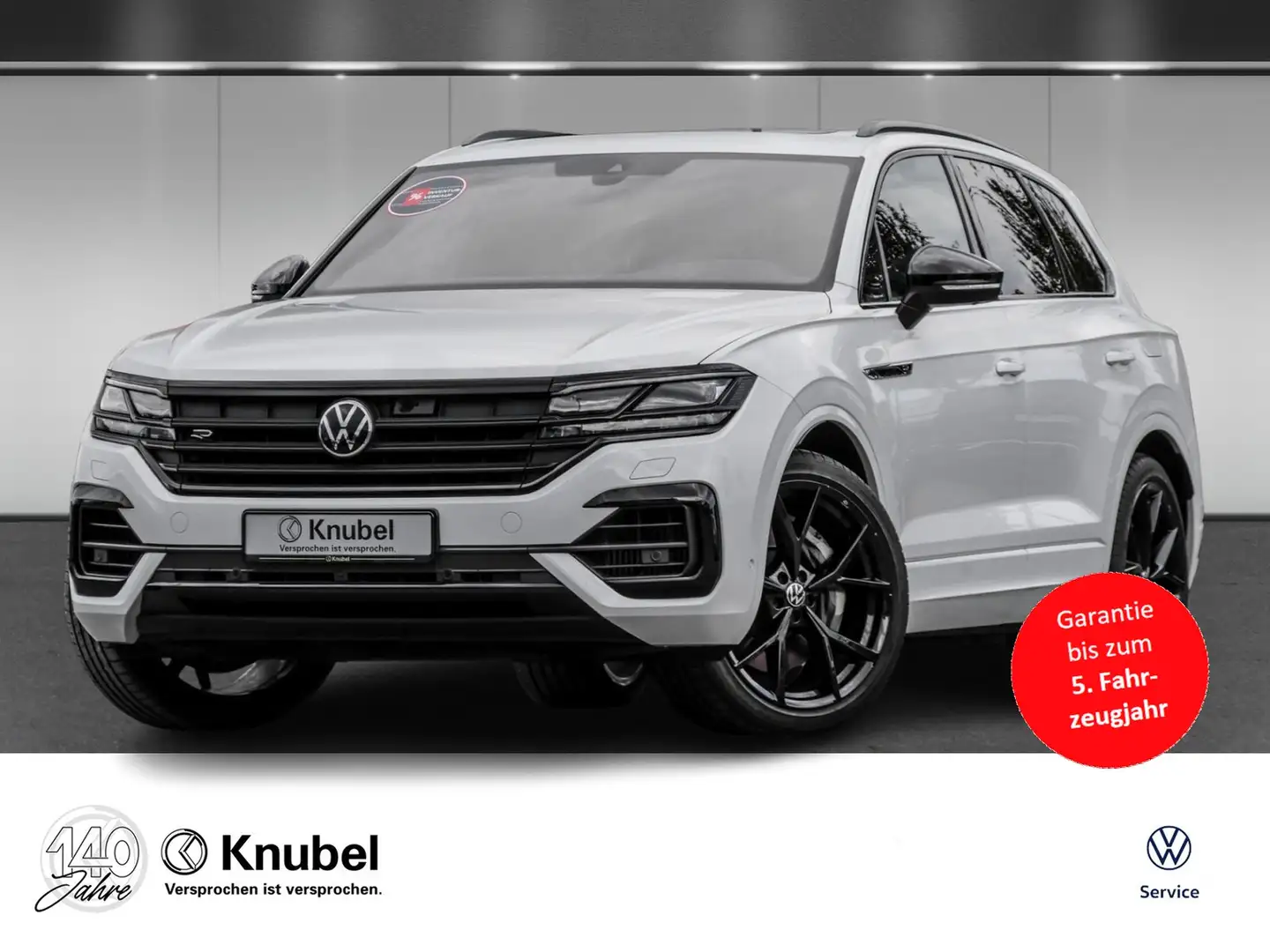 Volkswagen Touareg R eHybrid Matrix Keyless Pano AHK Leder Luftf. Blanc - 1